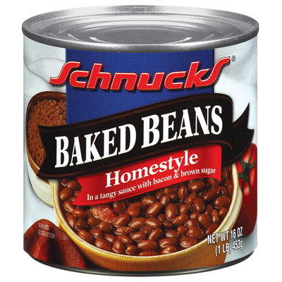 Schnucks Baked Homestyle Beans 1 Lb Can