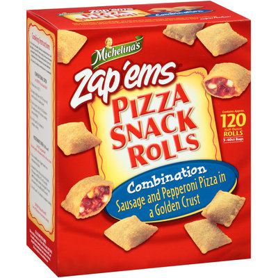 Michelina's® Zap'ems® Pizza Snack Rolls Combination 60 oz. Box