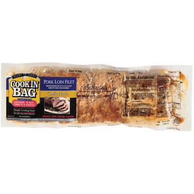 PrairieFresh Prime® Cook-in-Bag® Garlic Herb Pork Loin Filet