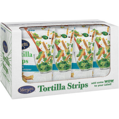 Marzetti® Sea Salt & Cracked Pepper Tortilla Strips 4.5 oz. Stand Up Bag