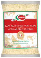 Saputo® Mozzarella Low Moisture Part Skim Shredded Cheese 5 Lb Bag