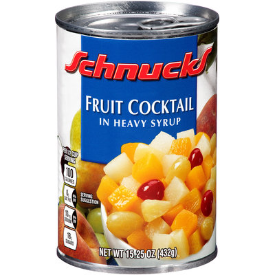 Schnucks® Fruit Cocktail in Heavy Syrup 15.25 oz. Can