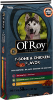 Ol' Roy™ T-Bone & Chicken Flavor Dog Food 50 lb. Bag