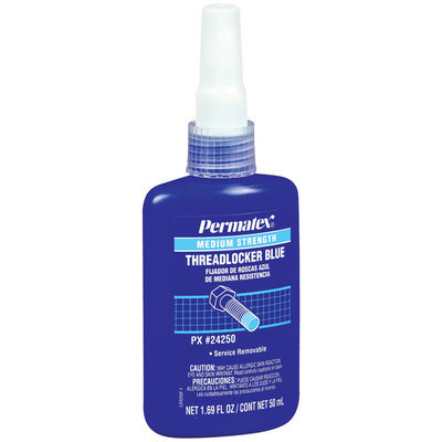 Permatex® Medium Strength Blue Threadlocker 1.69 Fl Oz Bottle