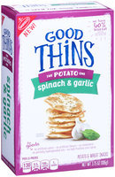 Good Thins Spinach & Garlic Potato Snacks