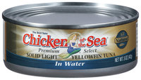Chicken of The Sea Solid Light Yellowfin In Water Tuna 5 Oz Can