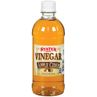 Stater Bros. Apple Cider Vinegar 16 Fl Oz Plastic Bottle