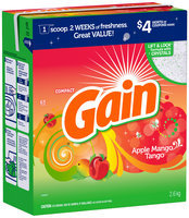 Gain with FreshLock Apple Mango Tango Powder Detergent 93 oz. Carton