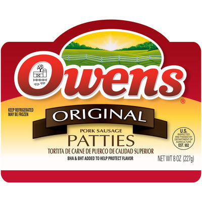 Owens® Original Pork Sausage Patties