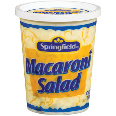 Springfield Ready to Serve Macaroni Salad 32 Oz Tub