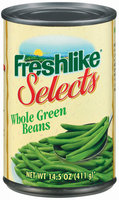Freshlike Selects Whole Green Beans 14.5 Oz Can