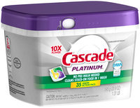 Cascade® Platinum™ ActionPacs™ Dishwasher Detergent Lemon Burst 35 Ct