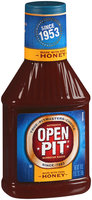Authentic Open Pit Made With Pure Honey Barbecue Sauce 18 oz Squeeze Bottle