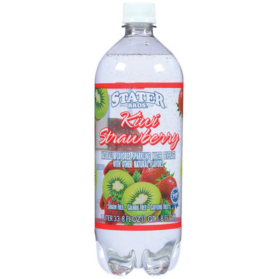 Stater Bros. Kiwi Strawberry Sparkling Water Beverage 33.8 Oz Plastic Bottle