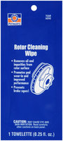 Permatex® Rotor Cleaning Wipe 0.25 fl. oz. Packet