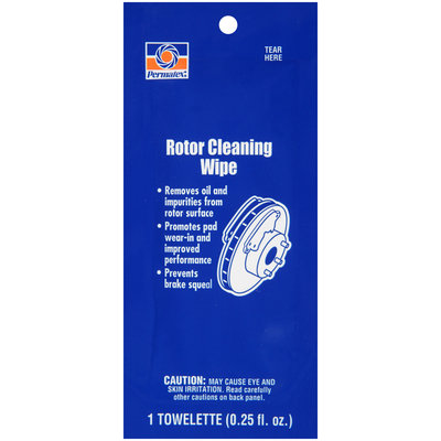 Permatex® Rotor Cleaning Wipe 0.25 fl. oz. Packet