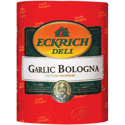 Eckrich Garlic Bologna 1/4 Stick Deli - Bologna