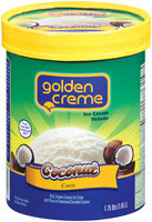 Golden Creme Coconut Ice Cream 1.75 Qt Carton