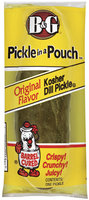 B&G Kosher Dill Original Pickle In A Pouch Pickle 1 Ct Pouch