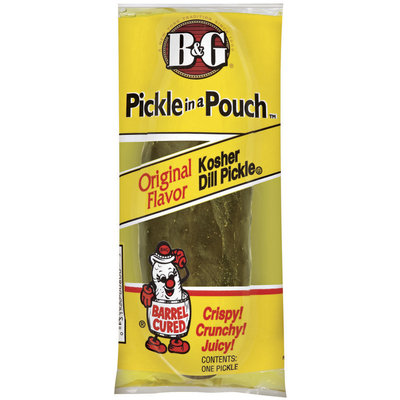 B&G Kosher Dill Original Pickle In A Pouch Pickle 1 Ct Pouch
