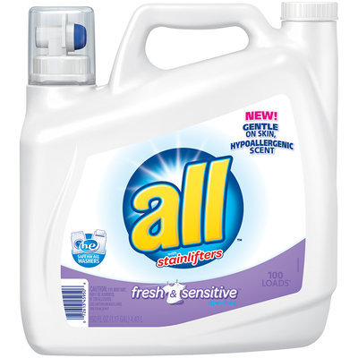 all® fresh & sensitive Laundry Detergent 150 fl. oz. Bottle
