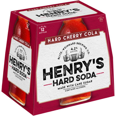 Henry's Hard Soda™ Hard Cherry Cola 12–12 fl. oz. Bottles