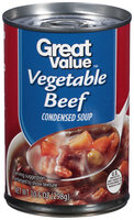 Great Value: Vegetable Beef Condensed Soup, 10.5 Oz
