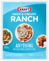 Kraft® Thick & Creamy Ranch Dip, Dressing & Recipe Mix 1.0 oz. Packet