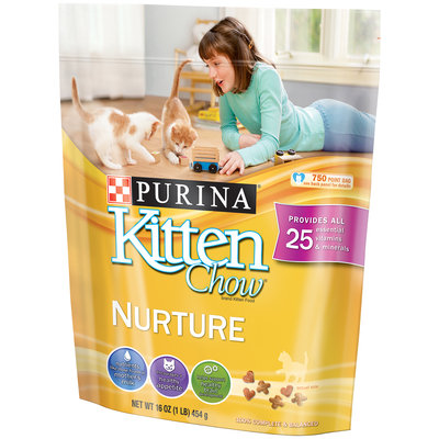 Purina Kitten Chow Nurture Cat Food 16 oz. Pouch