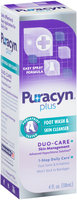Puracyn® Plus Duo-Care Foot Wash & Skin Cleanser 4 fl. oz. Spray Bottle