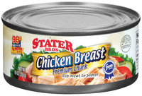 Stater Bros. Rib Meat In Water Chicken Breast Premium Chunk 10 Oz Can