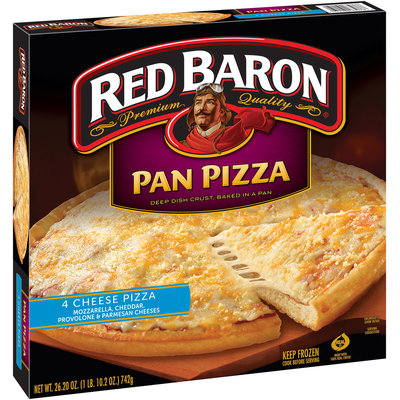 Red Baron® 4 Cheese Pan Pizza 26.20 oz. Box