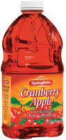 Springfield Cranberry Apple Juice Cocktail 64 Fl Oz Plastic Bottle