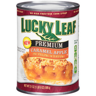 Lucky Leaf® Premium Caramel Apple Pie Filling 21 oz. Can