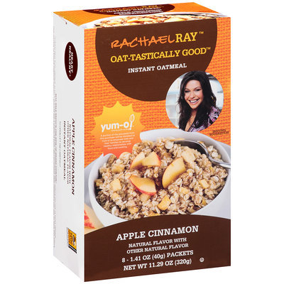 Rachael Ray™ Oat-tastically Good™ Instant Oatmeal Apple Cinnamon 8 ct. 11.29 oz. Box