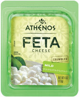 Athenos Crumbled Mild Feta Cheese 4 oz.