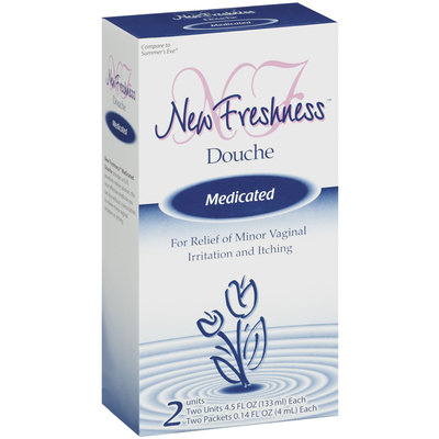 New Freshness Medicated Douche 2 Ct Box