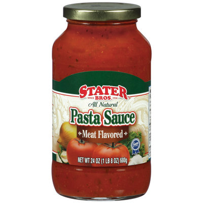 Stater Bros.® Meat Flavored Pasta Sauce 24 oz Jar