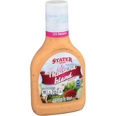 Stater Bros.® Lite Thousand Island Dressing 16 fl. oz. Bottle