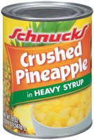 Schnucks In Heavy Syrup Crushed Pineapple 20 Oz Can