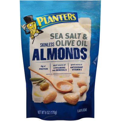 Planters Skinless Sea Salt & Olive Oil Almonds Bag