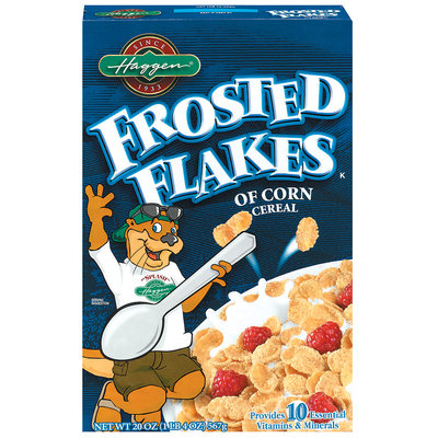 Haggen Frosted Flakes Cereal 20 Oz Box