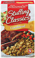 Schnucks Stuffing Classics Cornbread Stuffing Mix 6 Oz Box