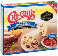 Chi-Chi's™ Chicken Bean & Cheese Burritos 4 ct. Box