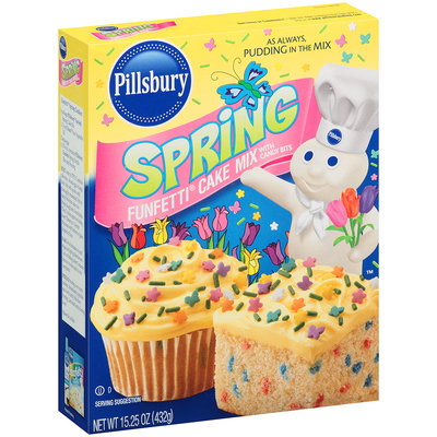 Pillsbury Funfetti® Spring Cake Mix with Candy Bits 15.25 oz. Box