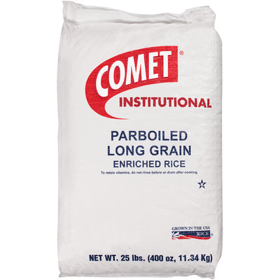 Comet® Parboiled Long Grain Enriched Rice 25 lb Bag