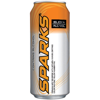 Sparks 6% Alcohol By Volume Premium Malt Beverage 24 Oz Can