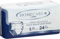 BRHC30 Homecare by Attends® Breathable Briefs Large, 24 count