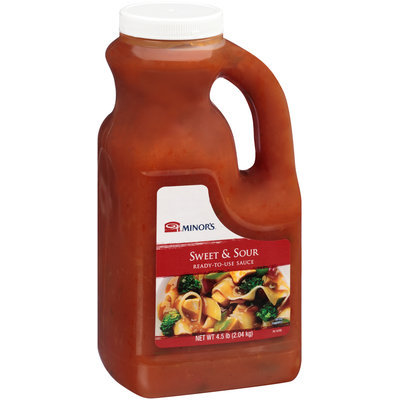 Minor's® Sweet & Sour Sauce 4.5 lb. Plastic Bottle