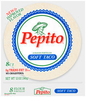 Pepito® Soft Taco Flour Tortillas 8 ct Bag